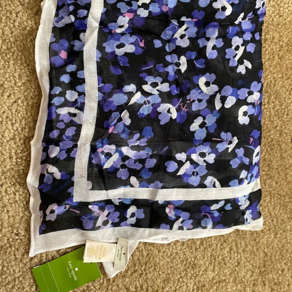 Kate Spade Floral Scarf